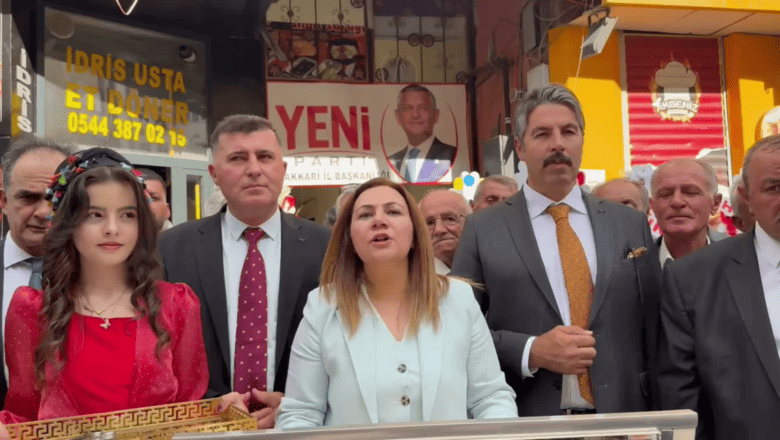 YENİ Parti Hakkari